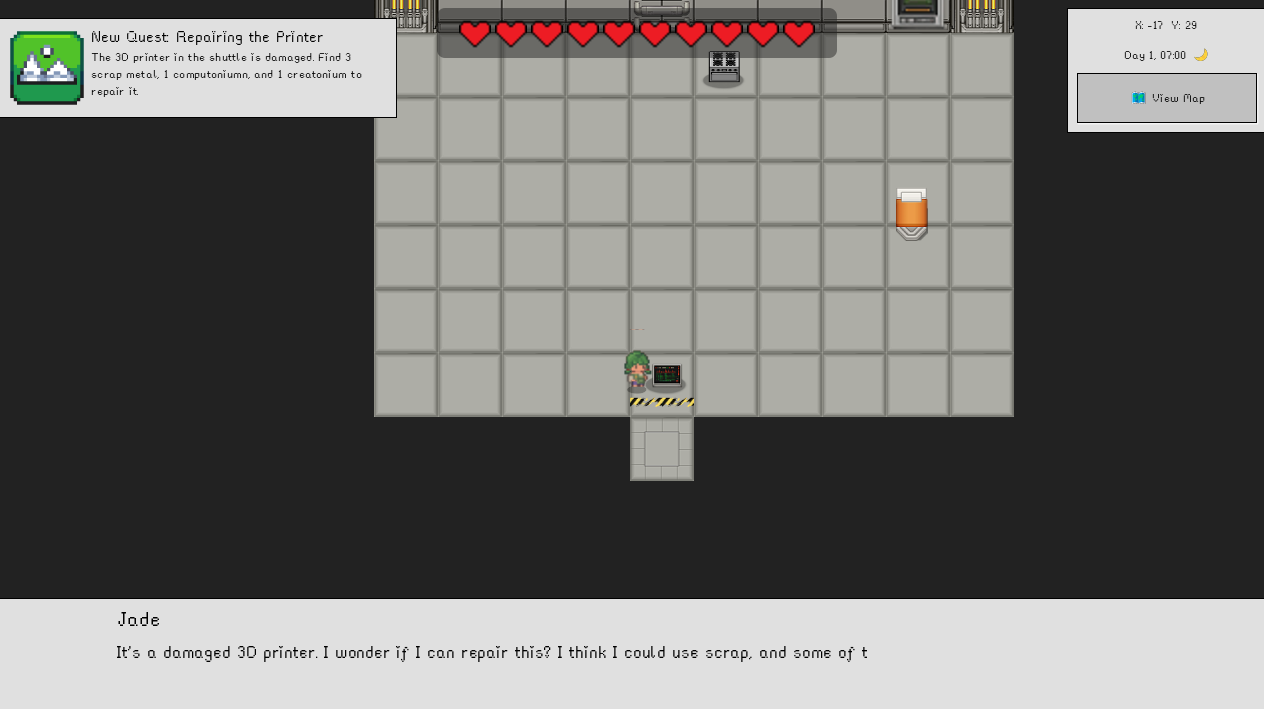 Terraforma – Shuttle Interior